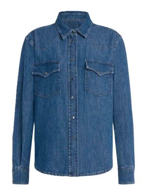 DONDUP: shirts - Denim shirt