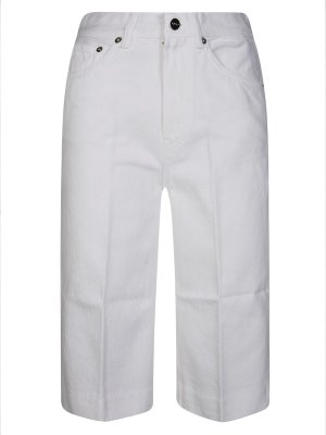 DONDUP: Shorts - Shorts - Blanco