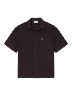 LACOSTE: Camisas - Camisa - Marrón