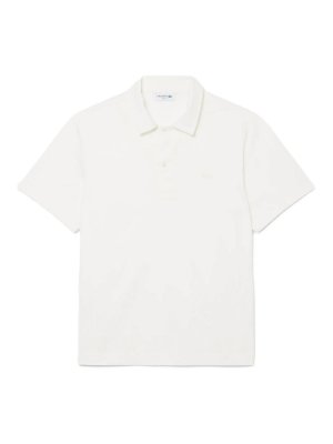 LACOSTE: polo shirts - Paris classic fit embroidered polo shirt