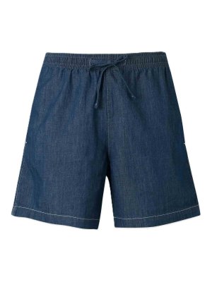 LACOSTE: Hosen Shorts - Shorts - Dunkles Jeansblau