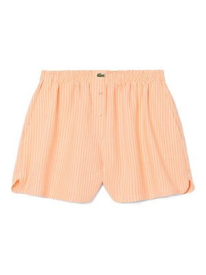 LACOSTE: Trousers Shorts - Linen blend oversized shorts