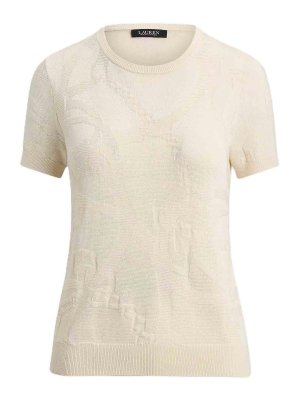 LAUREN RALPH LAUREN: クルーネック - クルーネック - ベージュ
