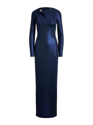 LAUREN RALPH LAUREN: abiti da sera - Burlince-abito-str maglia opaca-r
