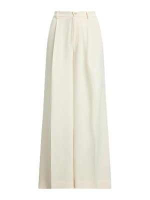 LAUREN RALPH LAUREN: pantaloni casual - Kirahn-lunghezza-pieghetta-tripla ggt-r