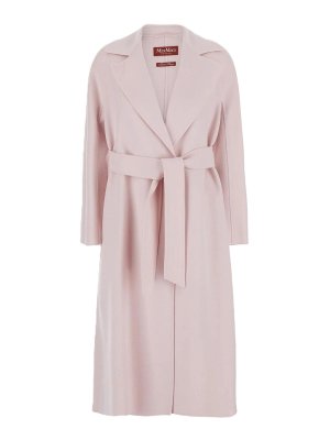 MAX MARA STUDIO: Strickpullover mit Rundhalsausschnitt - Rundhalspullover - Rosa