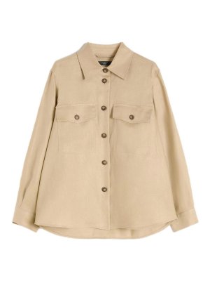 WEEKEND MAX MARA: Camisas - Camisa - Beis Claro