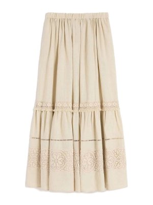 WEEKEND MAX MARA: Blusas - Blusa - Beis Claro