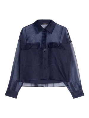 WEEKEND MAX MARA: Hemden - Hemd - Blau