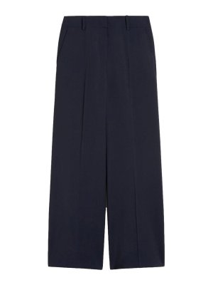 WEEKEND MAX MARA: カジュアルトラウザー - カジュアルパンツ - ブルー