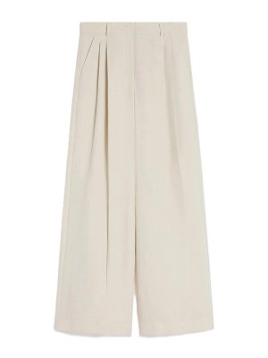 WEEKEND MAX MARA: カジュアルトラウザー - カジュアルパンツ - ベージュ