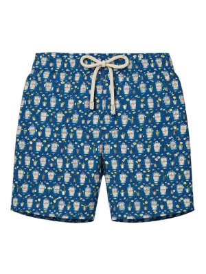 MC2 SAINT BARTH: Shorts de bain - Short De Bain - Bleu