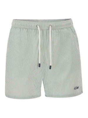 MC2 SAINT BARTH: Trousers Shorts - Patmos swim shorts with back pocket