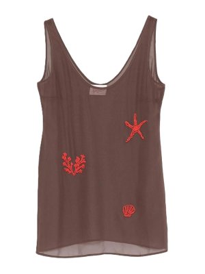 MC2 SAINT BARTH: ショートドレス - ショートドレス - ブラウン