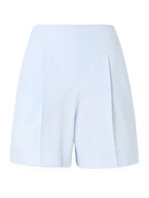 Max Mara: Hosen Shorts - Shorts - Hellblau