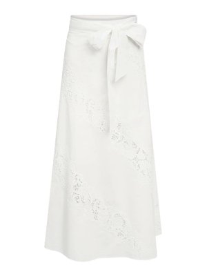 TWINSET: Blusen - Bluse - Weiß