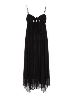 TWINSET: イブニングドレス - イブニングドレス - Long Decollette Dress,