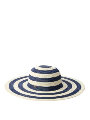 LAUREN RALPH LAUREN: cappelli - Dietro abbiamo ricamato il cappello in cotone
