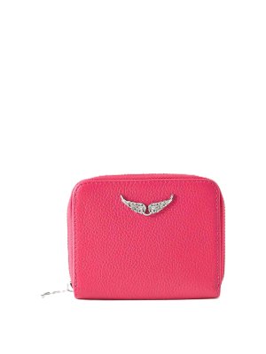 ZADIG&VOLTAIRE: wallets & purses - Mini zv grained leather