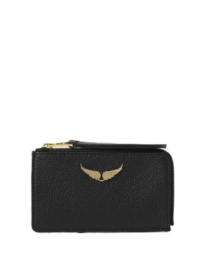 ZADIG&VOLTAIRE: wallets & purses - Zv card grained leather