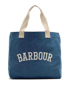 BARBOUR: totes bags - Emily denim tote bag