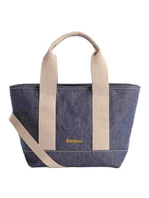 BARBOUR: totes bags - Mini mya denim tote bag