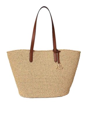 LAUREN RALPH LAUREN: Handtaschen - Shopper - Beige