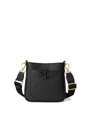 LAUREN RALPH LAUREN: shoulder bags - Cmryn sm crs-crossbody-small-pebbled lthr/web