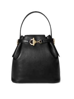 LAUREN RALPH LAUREN: Bucket bags - Blke md bckt-bucket bag-medium-natural