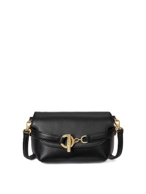 LAUREN RALPH LAUREN: ショルダーバッグ - ショルダーバッグ - 黒
