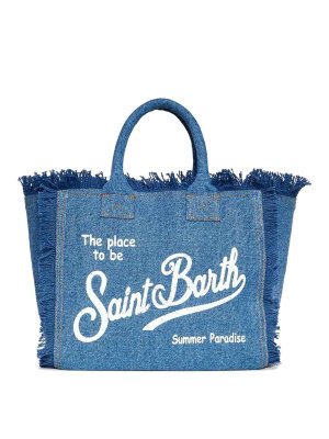 MC2 SAINT BARTH: Sacs à main - Sac Cabas - Denim