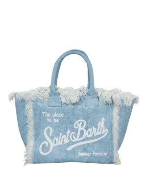 MC2 SAINT BARTH: Sacs à main - Sac Cabas - Clair Délavé