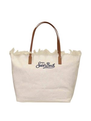 MC2 SAINT BARTH: shoulder bags - City shoulder bag with fringes