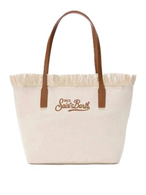 MC2 SAINT BARTH: shoulder bags - City bag mid fringe shoulder bag