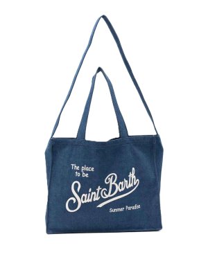 MC2 SAINT BARTH: Bolsos de hombro - Bolsa De Hombro - Denim