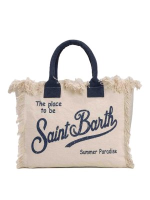 MC2 SAINT BARTH: Schultertaschen - Schultertasche - Creme