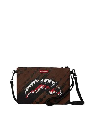 SPRAYGROUND: borse a tracolla - Pochette a tracolla grunge imbrattata