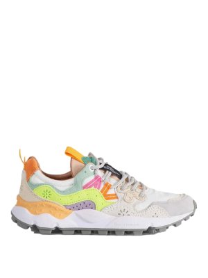 FLOWER MOUNTAIN: trainers - Yamano 3 woman suede/nylon