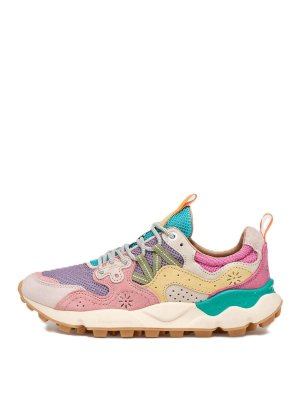 FLOWER MOUNTAIN: Chaussures à lacets - Chaussures À Lacets - Couleur Chair