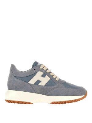 HOGAN: Chaussures à lacets - Chaussures À Lacets - Bleu