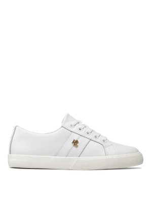 LAUREN RALPH LAUREN: sneakers - Janson ii-sneakers-vulc-action in pelle