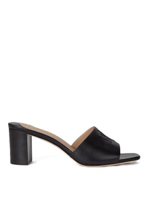 LAUREN RALPH LAUREN: Sandales - Sandales - Noir