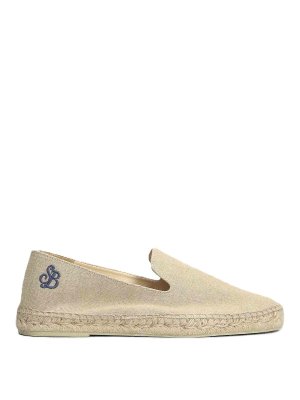 MC2 SAINT BARTH: espadrilles - Espadrilles sandalwood miro n canvas