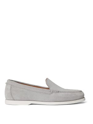 POLO RALPH LAUREN: Mokassins und Slippers - Mokassins - Grau