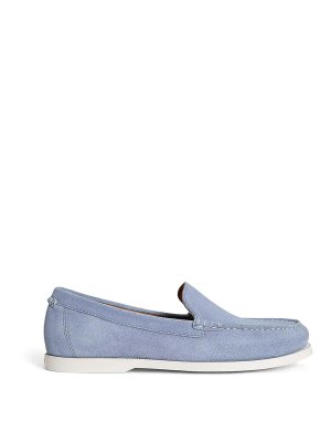 POLO RALPH LAUREN: Mokassins und Slippers - Mokassins - Hellblau