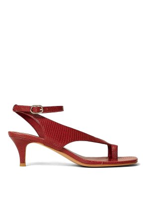 TWINSET: Sandalias - Sandalias - Rojo Oscuro