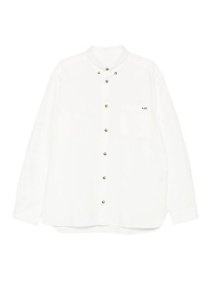 A.P.C.: Hemden - Hemd - Weiß
