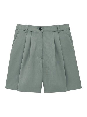 ANINE BING: Shorts - Shorts - Verde