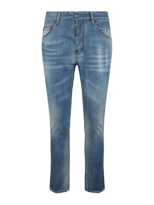 DSQUARED2: Jeans Rectos - Vaqueros Rectos - Azul