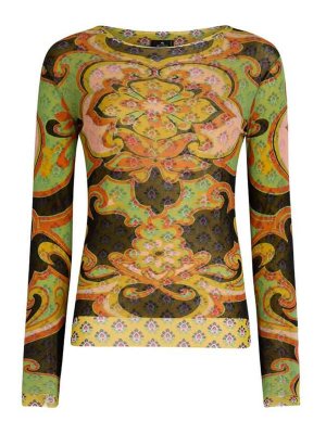 ETRO: Tops & Débardeurs - Top - Vert